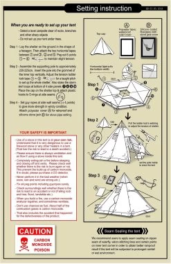 Luxe Outdoor Megahorn III 14 Luxe Outdoor Megahorn III -Survie en plein air assenbly megahorn iii webpost