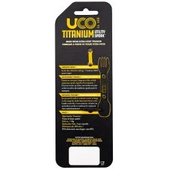 Couvert UCO Titanium Utility Spork -Survie en plein air couverts en titane uco titanium utility spork 04