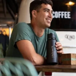 LifeStraw Go 2 Stainless Steel 0.7L -Survie en plein air filtre bouteille gourde lifestraw go 2 stainless 07