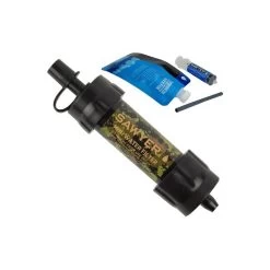 Sawyer Mini Water Filtration System -Survie en plein air filtre sawyer mini water filtration system camo