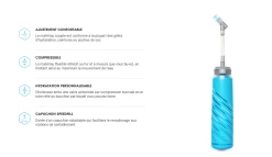 Hydrapak UltraFlask Speed 600 Ml -Survie en plein air flasque hydrapak ultraflask speed 600 ml