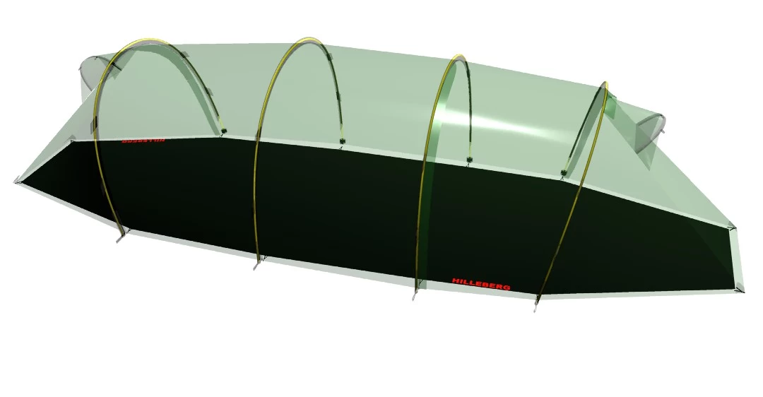 Hilleberg Footprint Kaitum 2 GT 3 Hilleberg Footprint Kaitum 2 GT