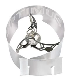 Réchaud Gaz Optimus Vega -Survie en plein air pare vent vega