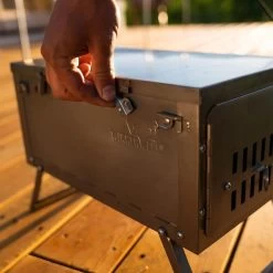 Winnerwell Fastfold Titanium Camping Stove -Survie en plein air poele winnerwell fastfold titanium camping stove 50