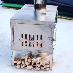 Winnerwell Fastfold Titanium Camping Stove -Survie en plein air poele winnerwell fastfold titanium camping stove 63