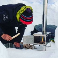 Winnerwell Fastfold Titanium Camping Stove -Survie en plein air poele winnerwell fastfold titanium camping stove 64