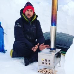 Winnerwell Fastfold Titanium Camping Stove -Survie en plein air poele winnerwell fastfold titanium camping stove 65