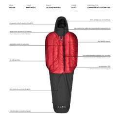 Aura X 450/800 25 Aura X 450/800 -Survie en plein air sac de couchage aura x 10 1