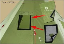 Luxe Outdoor Megahorn III 12 Luxe Outdoor Megahorn III -Survie en plein air tente luxe outdoor megahorn iii