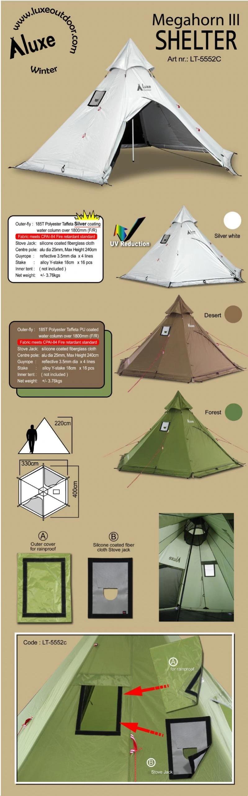 Luxe Outdoor Megahorn III 7 Luxe Outdoor Megahorn III – Image 5