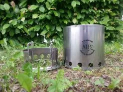 Titanium Wood Stove -Survie en plein air titanium wood stove 02