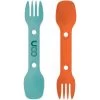 Pack 2 Couverts UCO Utility Spork -Survie en plein air uco utility spork turquoise orange